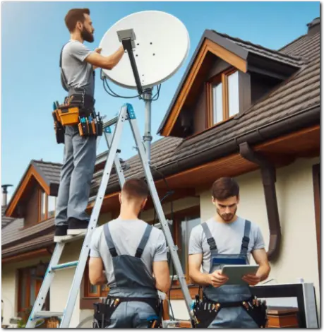 çanak anten montaj servisi ie ilgili resim oluştur